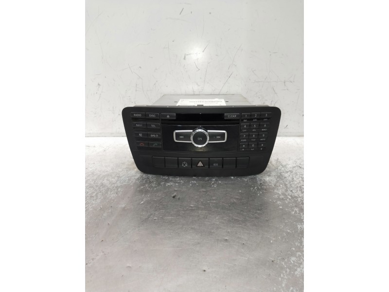 Recambio de sistema audio / radio cd para mercedes clase b (w246) b 180 cdi be (246.200) referencia OEM IAM A2469003405 A1729028
