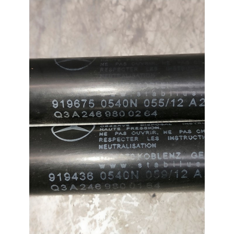 Recambio de amortiguadores maletero / porton para mercedes clase b (w246) b 180 cdi be (246.200) referencia OEM IAM 9196750540N 