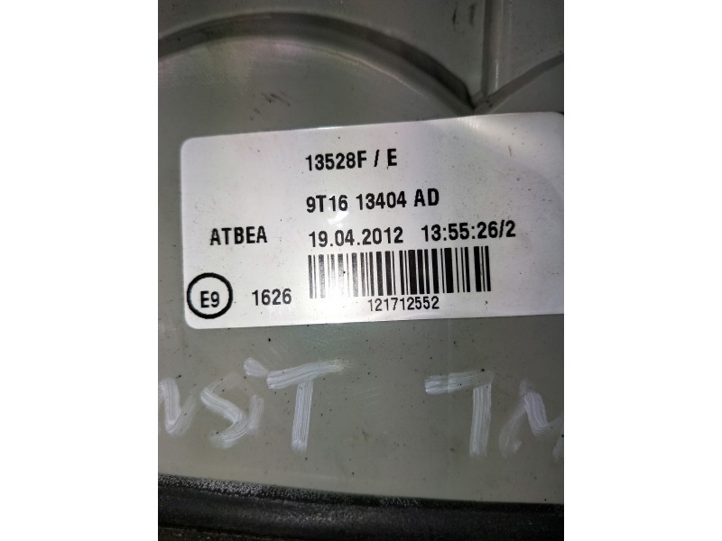Recambio de piloto trasero derecho para ford transit connect (tc7) referencia OEM IAM 9T1613404AD   Recambio de piloto trasero derecho para ford transit connect (tc7) referencia OEM IAM 9T1613404AD
