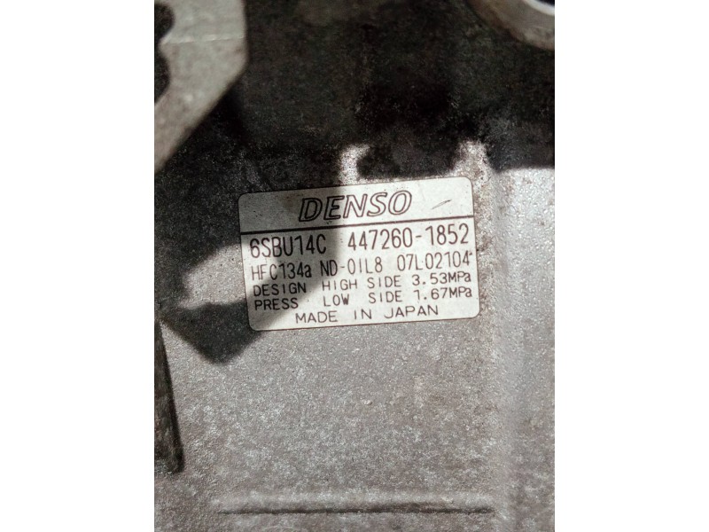 Recambio de compresor aire acondicionado para bmw serie 1 berlina (e81/e87) referencia OEM IAM 4472601852 6SBU14C 