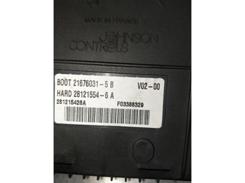 Recambio de caja reles / fusibles para citroen c4 sedan referencia OEM IAM 9664969380 281215426A 281215546A