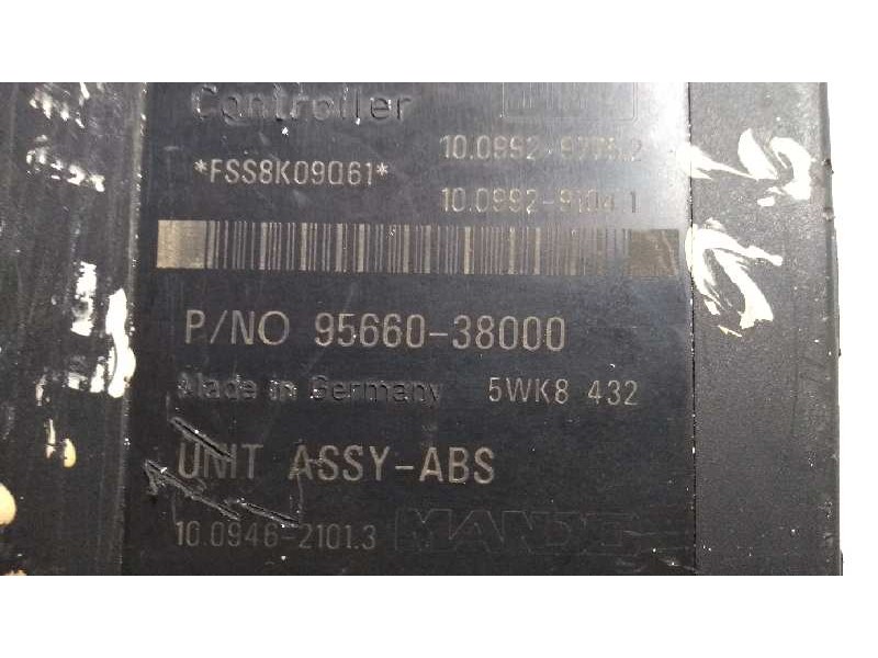 Recambio de abs para hyundai coupe (rd) 2.0 16v cat referencia OEM IAM 9566038000 5892029500 BH60100600