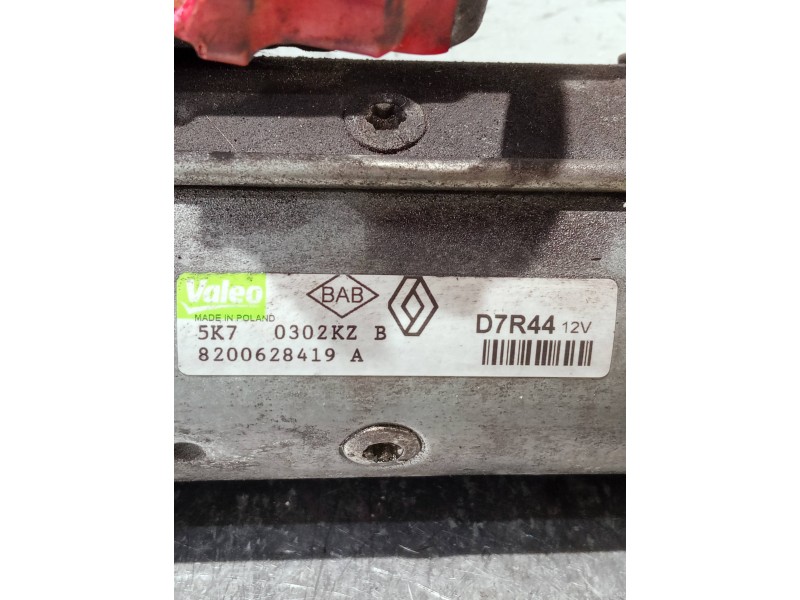 Recambio de motor arranque para renault megane ii berlina 5p referencia OEM IAM 8200628419A D7R44 