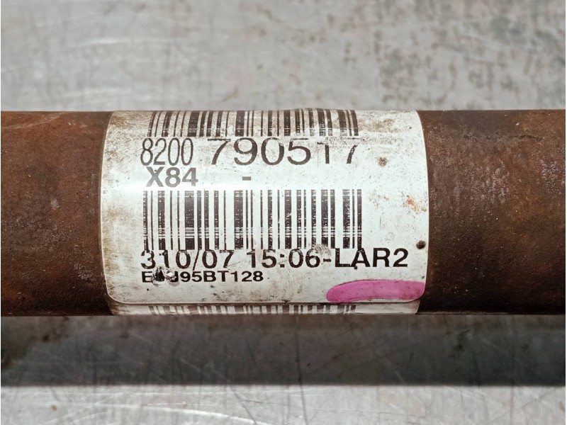 Recambio de transmision delantera derecha para renault megane ii berlina 5p referencia OEM IAM 8200790517 EBJ95BT128 