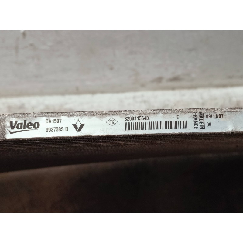 Recambio de condensador / radiador aire acondicionado para renault megane ii berlina 5p referencia OEM IAM 8200115543 993758SD 