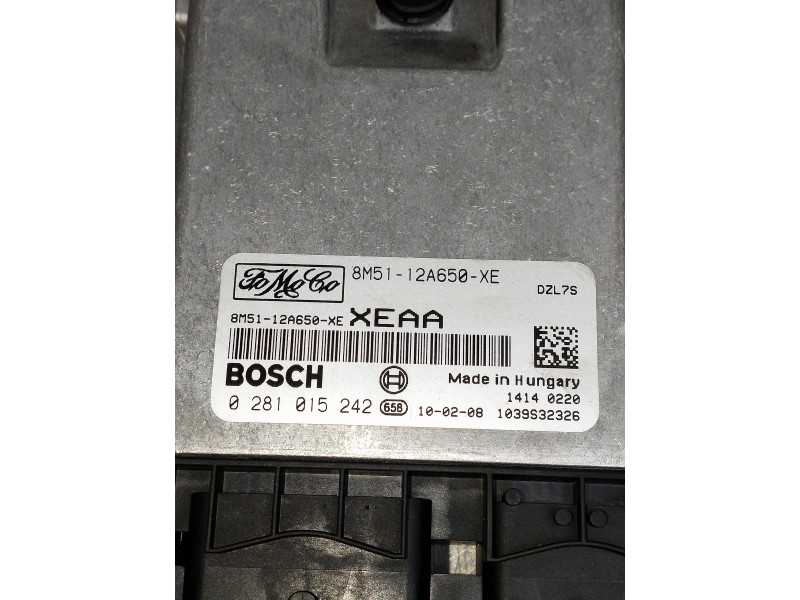 Recambio de centralita motor uce para ford focus lim. (cb4) referencia OEM IAM 0281015242 8M5112A650 