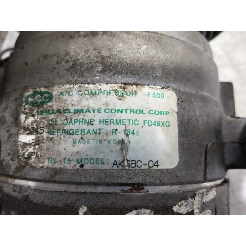 Recambio de compresor aire acondicionado para hyundai coupe (rd) 2.0 16v cat referencia OEM IAM AKSBC04 F500 FD46XG