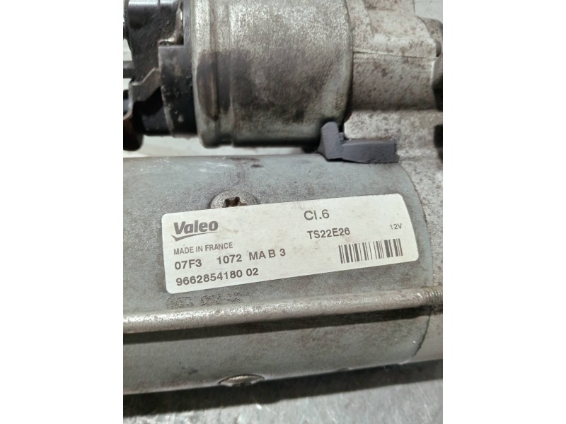 Recambio de motor arranque para citroen berlingo cuadro referencia OEM IAM 966285418002 TS22E26 