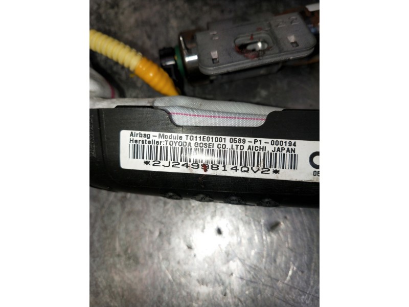 Recambio de airbag cortina delantero derecho para toyota auris business referencia OEM IAM TG11E01001  
