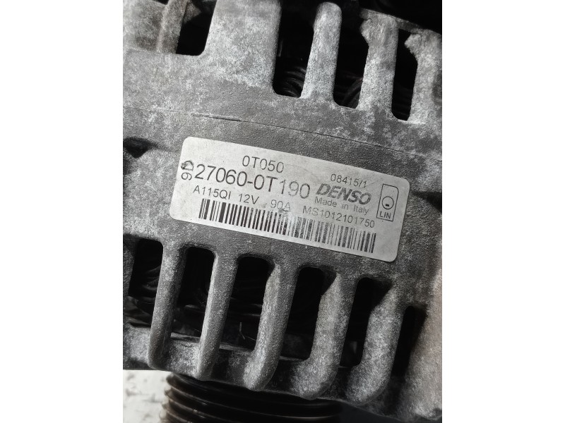Recambio de alternador para toyota auris business referencia OEM IAM 270600T190 MS1012101750 
