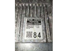 Recambio de centralita motor uce para toyota auris business referencia OEM IAM MB2755002742 896610Z840  2