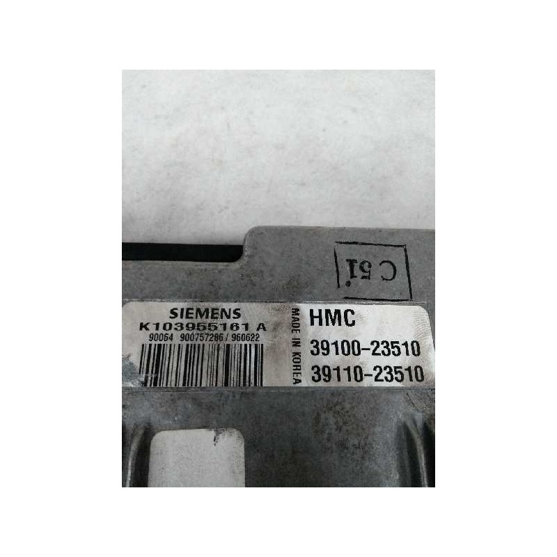 Recambio de centralita motor uce para hyundai coupe (rd) 2.0 16v cat referencia OEM IAM K103955161A 3911023510 3910023510 C51