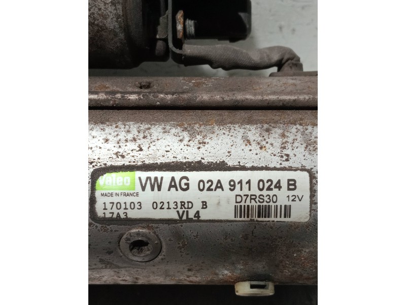 Recambio de motor arranque para volkswagen golf iv berlina (1j1) referencia OEM IAM 02A911024B D7RS30 