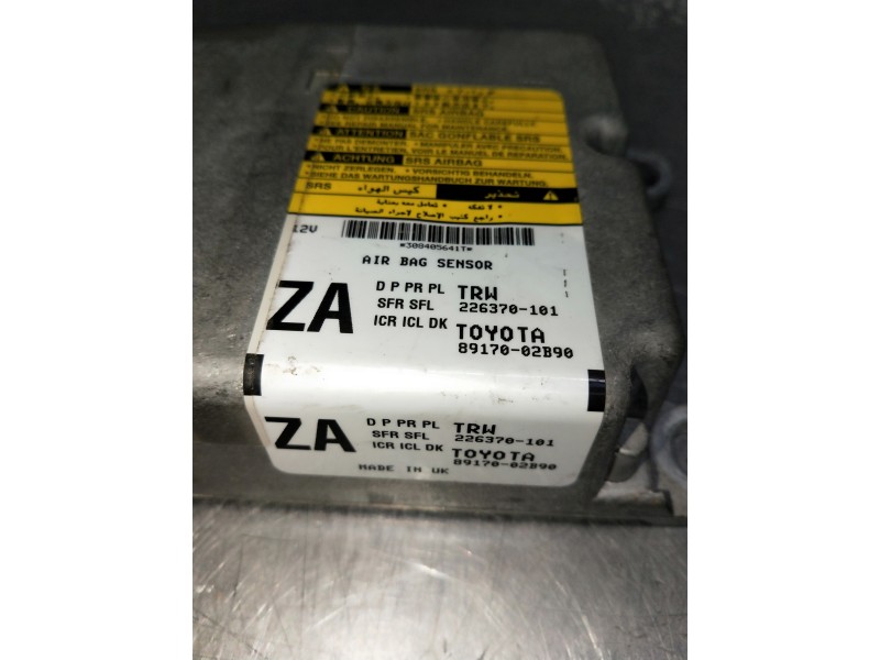 Recambio de kit airbag para toyota auris business referencia OEM IAM 8917002B90 226370101 