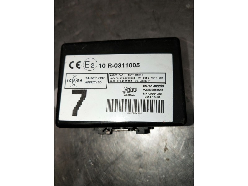 Recambio de modulo electronico para toyota auris business referencia OEM IAM 8974102230 VZS000048533 
