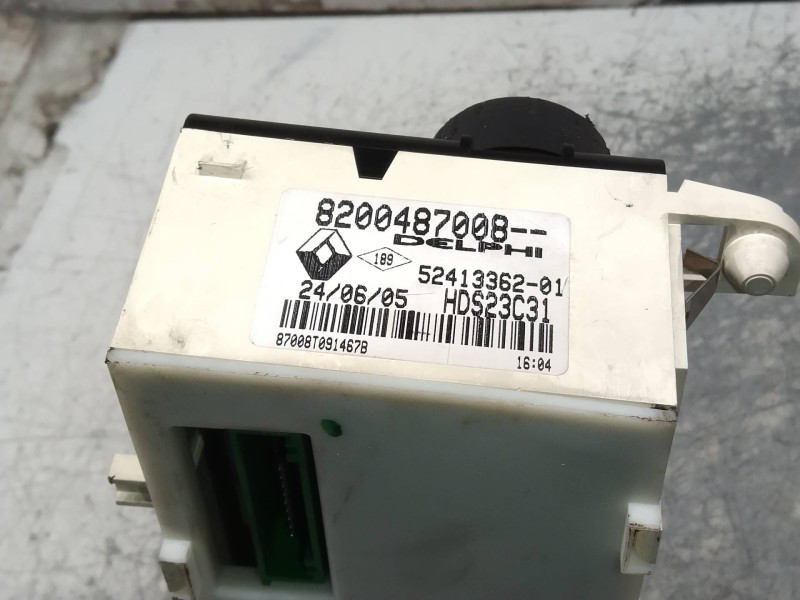Recambio de mando calefaccion / aire acondicionado para renault vel satis (bj0) expression referencia OEM IAM 8200487008  