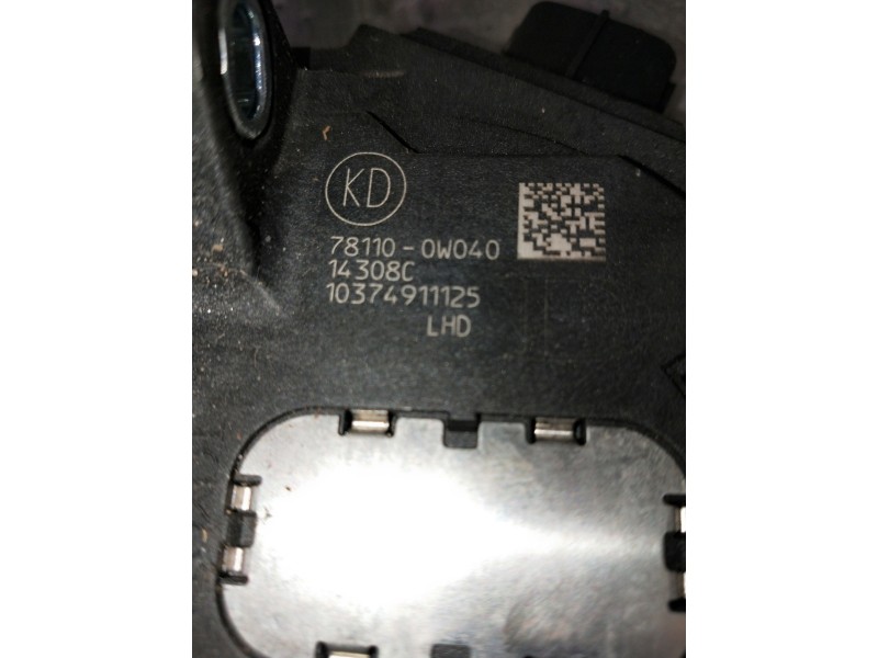 Recambio de potenciometro pedal para toyota auris business referencia OEM IAM 781100W040 10374911125 
