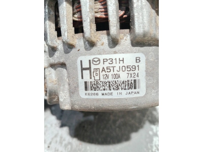 Recambio de alternador para mazda cx-3 referencia OEM IAM A5TJ0591 P31HB 