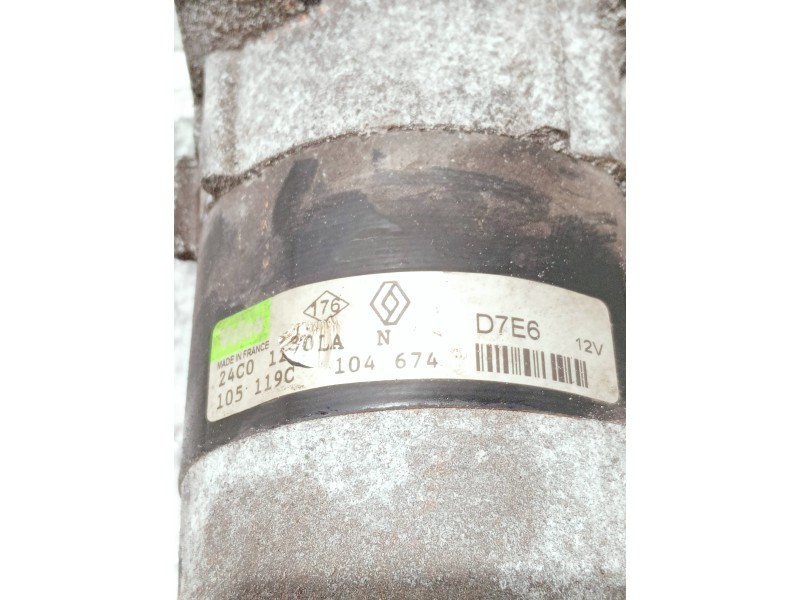 Recambio de motor arranque para renault clio ii fase i (b/cbo) 1.4 alize referencia OEM IAM 104674 105119C D7E6