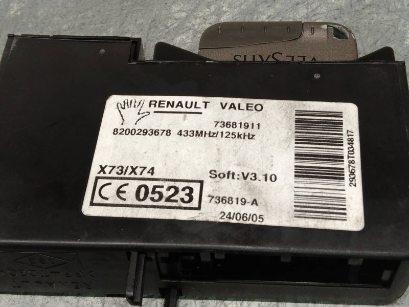 Recambio de conmutador de arranque para renault vel satis (bj0) expression referencia OEM IAM 8200293678  