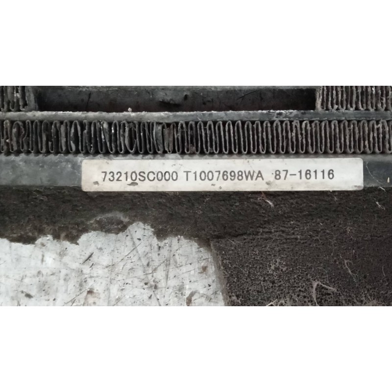 Recambio de condensador / radiador aire acondicionado para subaru forester s12 xs classic referencia OEM IAM 73210SC000  