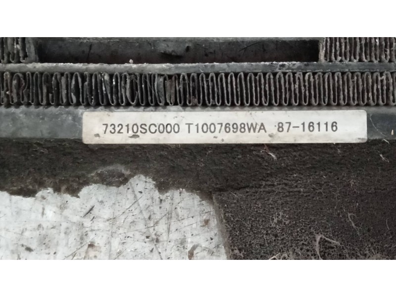 Recambio de condensador / radiador aire acondicionado para subaru forester s12 xs classic referencia OEM IAM 73210SC000  