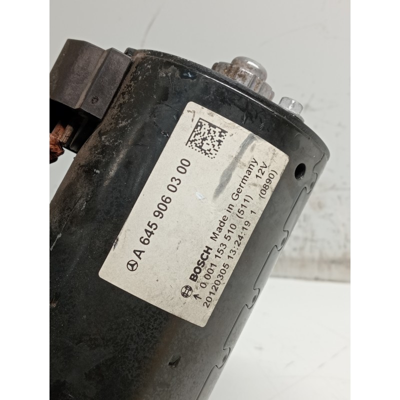 Recambio de motor arranque para mercedes clase b (w246) b 180 cdi be (246.200) referencia OEM IAM 0001153510 A6459060300 