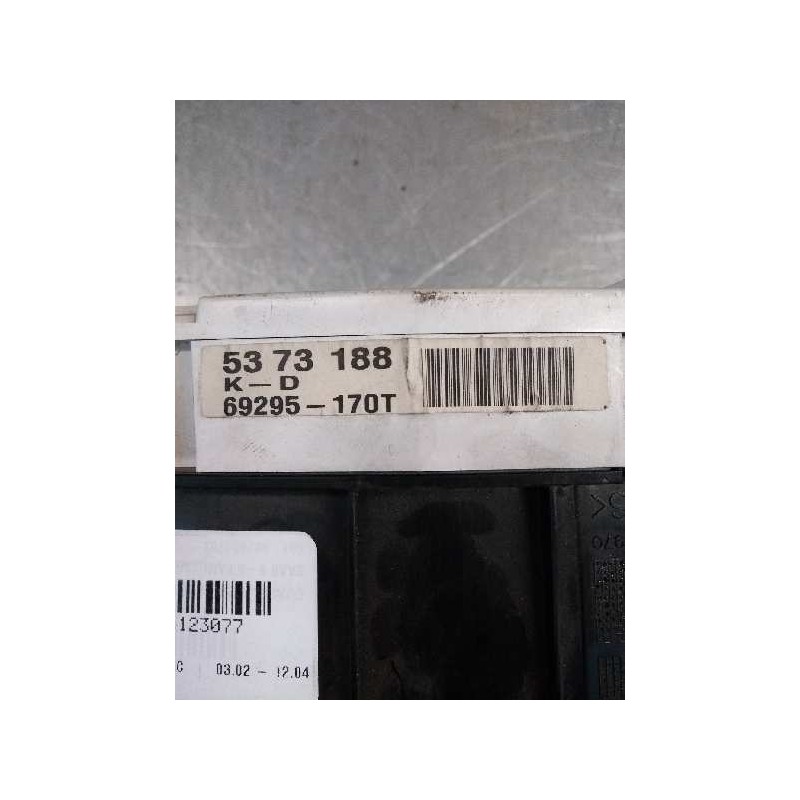 Recambio de cuadro instrumentos para saab 9-5 familiar 2.2 tid arc referencia OEM IAM 5373188 69295170T KD