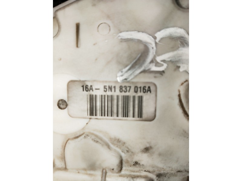 Recambio de motor cierre centralizado delantero derecho para seat ibiza (6j5) referencia OEM IAM 5N1837016A  5P