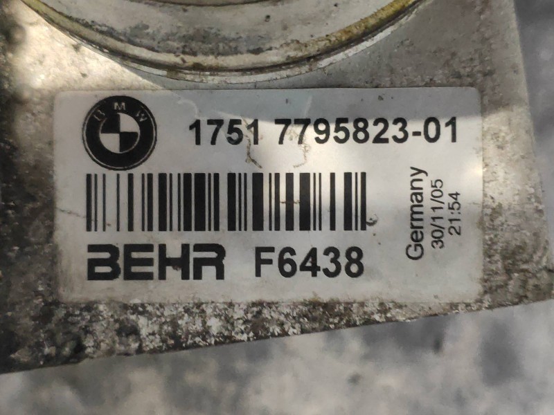 Recambio de intercooler para bmw serie 5 berlina (e60) 520d referencia OEM IAM   