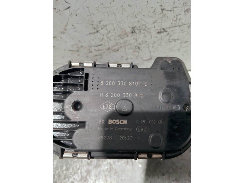 Recambio de caja mariposa para renault laguna ii (bg0) referencia OEM IAM 8200330810E H8200330812 0281002681