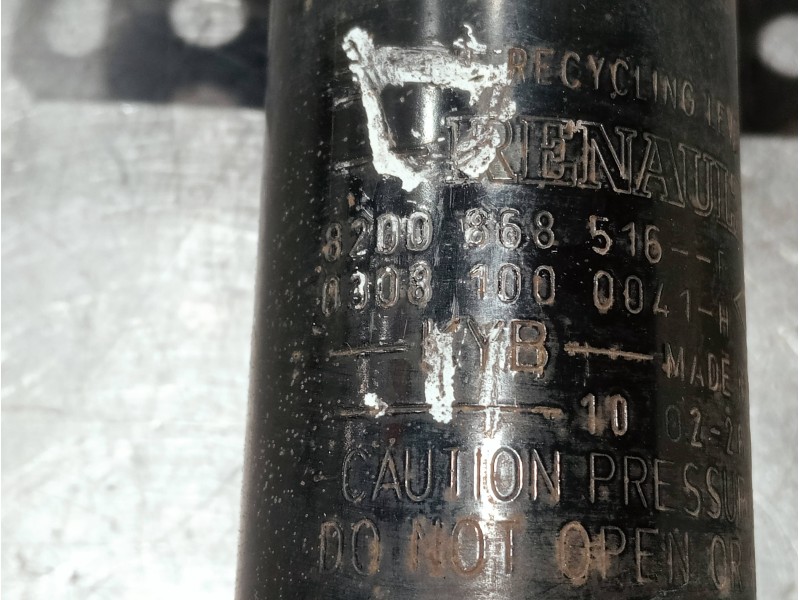 Recambio de amortiguador delantero derecho para renault kangoo (f/kc0) referencia OEM IAM 8200868516 03081000041 