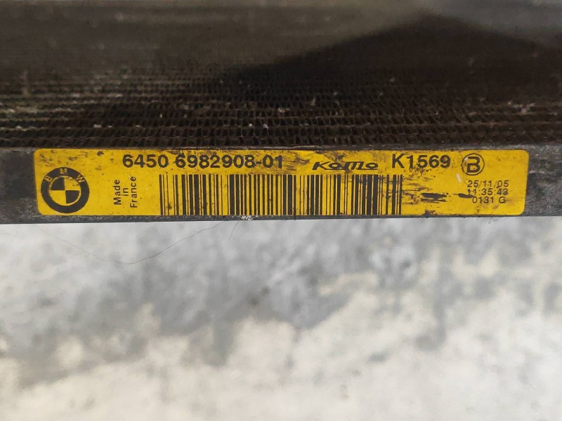 Recambio de condensador / radiador aire acondicionado para bmw serie 5 berlina (e60) 520d referencia OEM IAM   