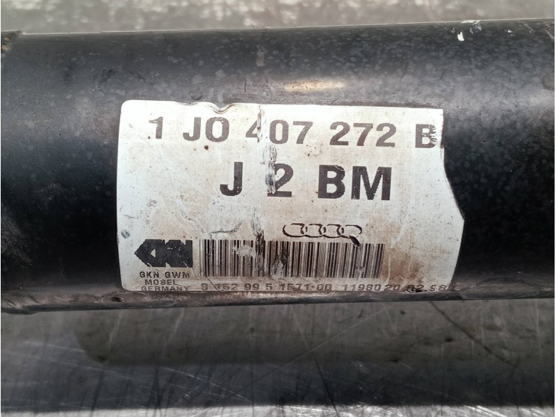Recambio de transmision delantera derecha para volkswagen golf iv berlina (1j1) referencia OEM IAM 1J0407272  