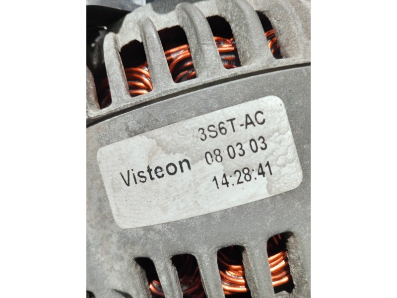 Recambio de alternador para ford fiesta (cbk) fun referencia OEM IAM 3S6TAC  