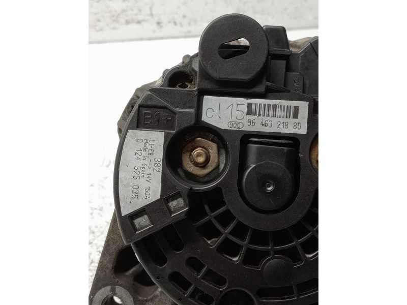 Recambio de alternador para citroen c5 berlina referencia OEM IAM 0124525035 9646321880  Recambio de alternador para citroen c5 berlina referencia OEM IAM 0124525035 9646321880