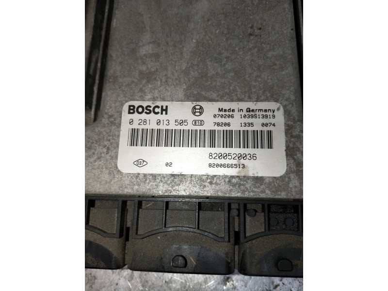 Recambio de centralita motor uce para renault laguna ii (bg0) referencia OEM IAM 0281013505 8200520036 820066513