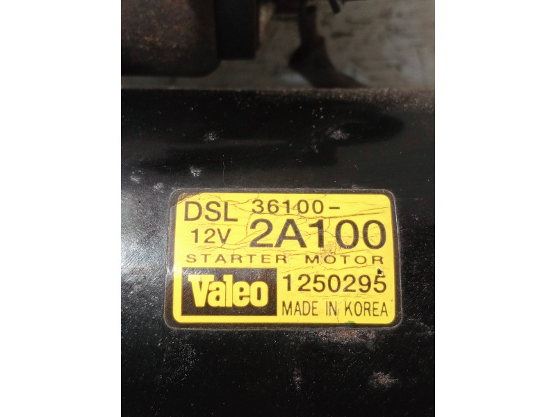 Recambio de motor arranque para hyundai i30 referencia OEM IAM 361002A100 1250295 