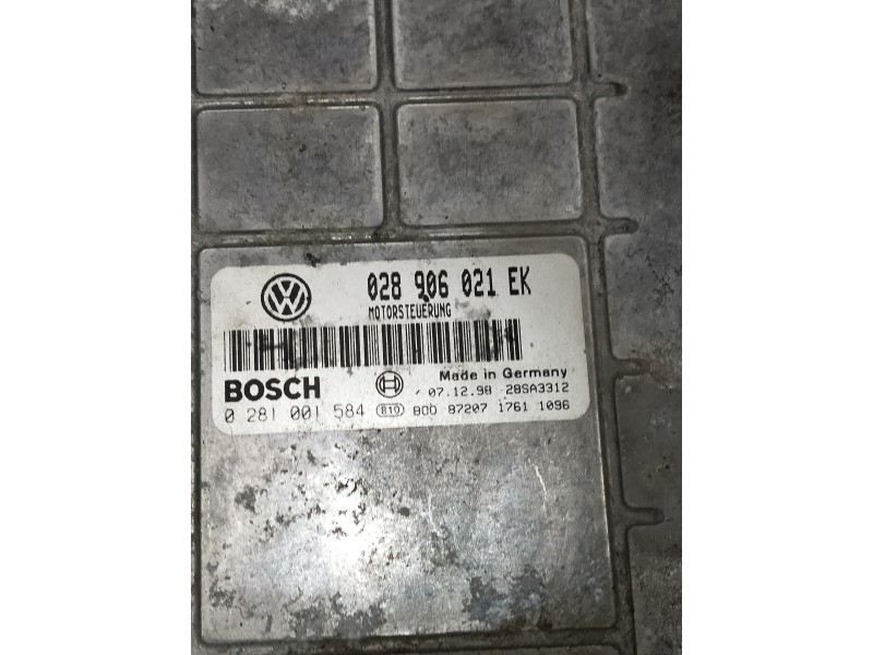 Recambio de centralita motor uce para seat ibiza (6k1) referencia OEM IAM 0281001584 028906021EK 