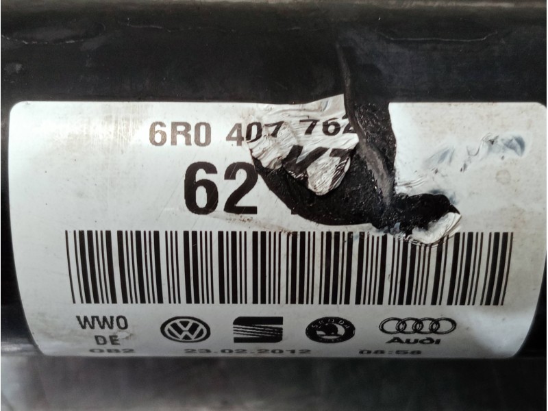 Recambio de transmision delantera derecha para skoda fabia (5j2 ) referencia OEM IAM 6R0407762  