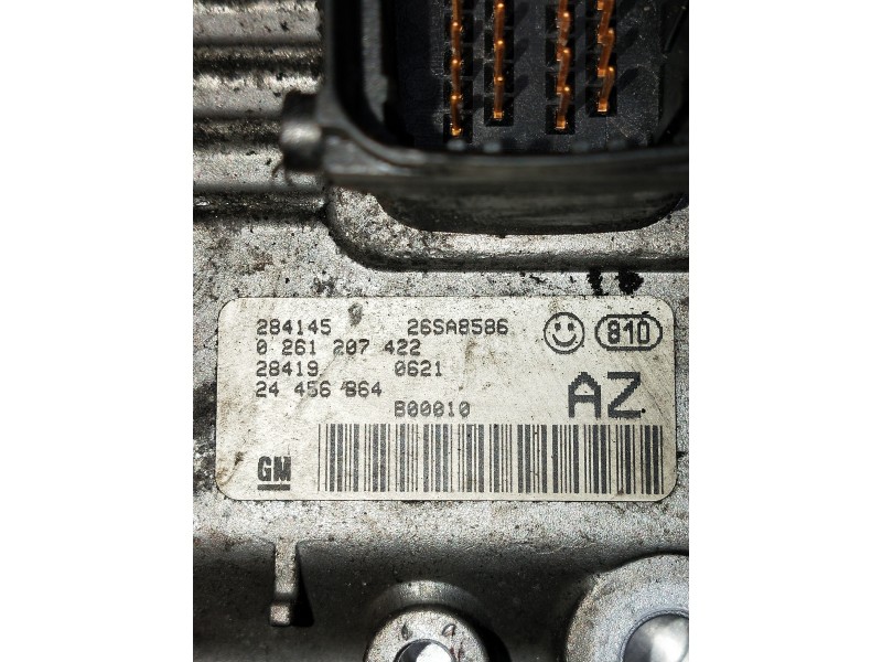 Recambio de centralita motor uce para opel agila referencia OEM IAM 0261207422 26SA8586 24456864