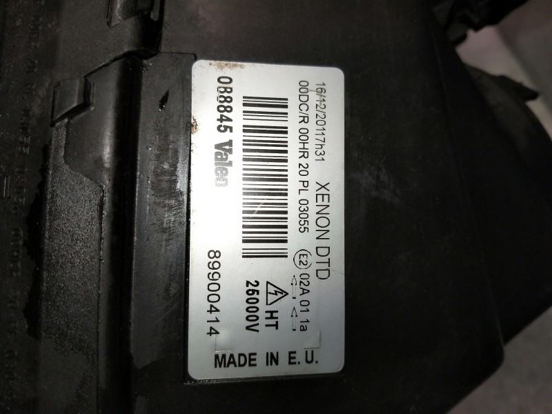 Recambio de faro derecho para citroen c5 berlina referencia OEM IAM 89900414  XENON