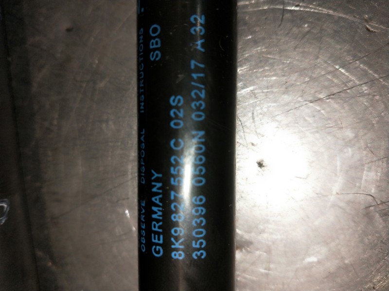 Recambio de amortiguadores maletero / porton para audi a4 avant (8k5) (2008) referencia OEM IAM 8K9827552C 3503960560N 