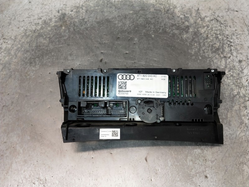Recambio de mando calefaccion / aire acondicionado para audi a4 avant (8k5) (2008) referencia OEM IAM 8T1820043AC A2C53307435 