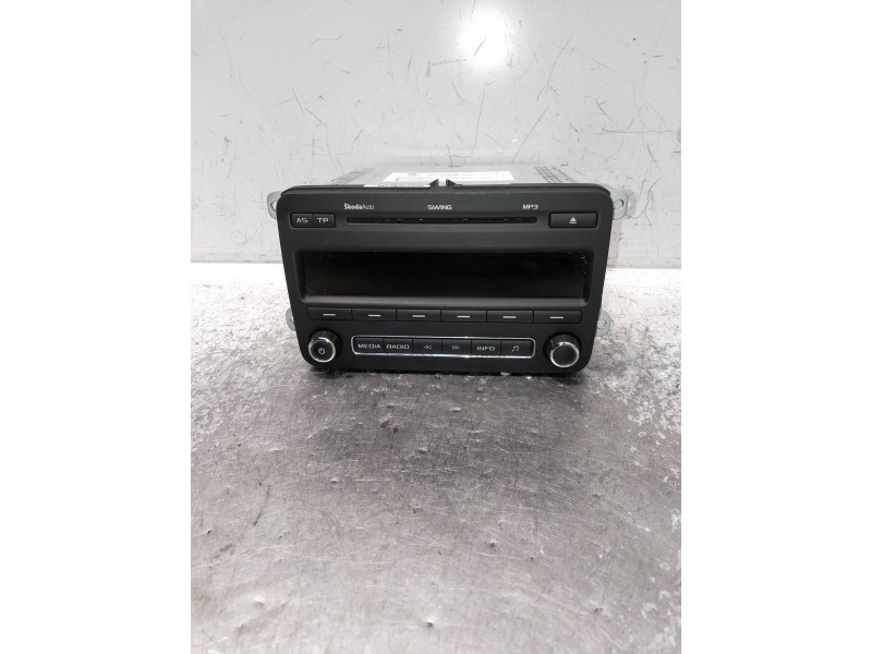 Recambio de sistema audio / radio cd para skoda fabia (5j2 ) referencia OEM IAM 5J0035161D  
