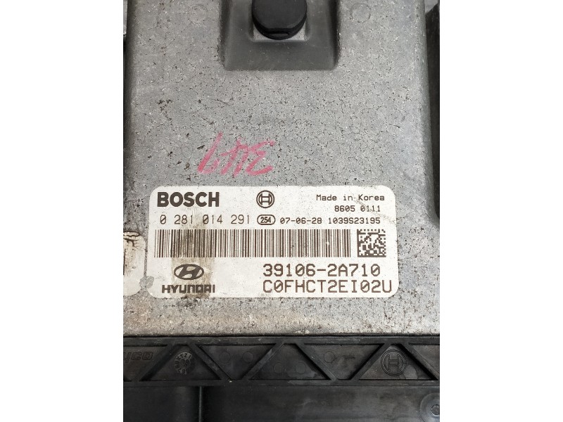 Recambio de centralita motor uce para hyundai i30 referencia OEM IAM 0281014291 391062A710 