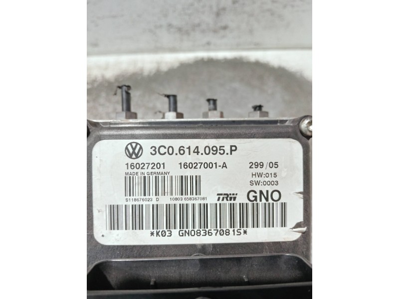 Recambio de abs para volkswagen passat berlina (3c2) referencia OEM IAM 3C0614095P 16027201 16027001A
