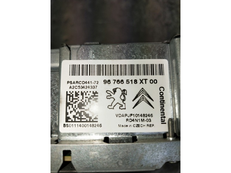 Recambio de sistema audio / radio cd para citroen c3 referencia OEM IAM 96766518XT A2C53424337 
