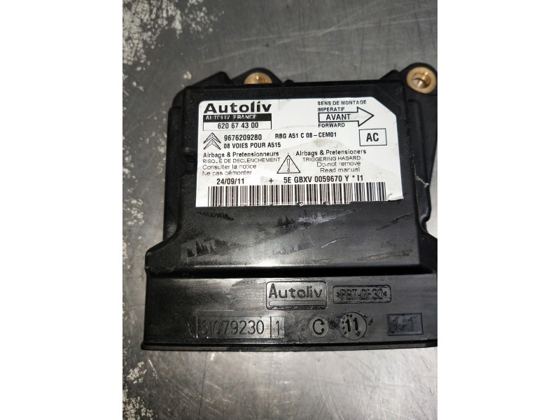 Recambio de kit airbag para citroen c3 referencia OEM IAM 9676209280 620674300 610792301