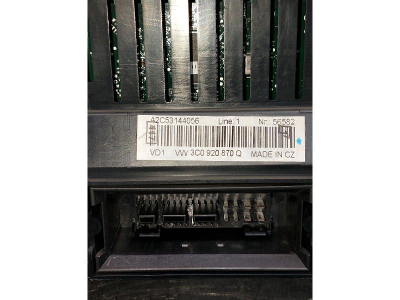 Recambio de cuadro instrumentos para volkswagen passat berlina (3c2) referencia OEM IAM 3C0920870Q A2C53144056 